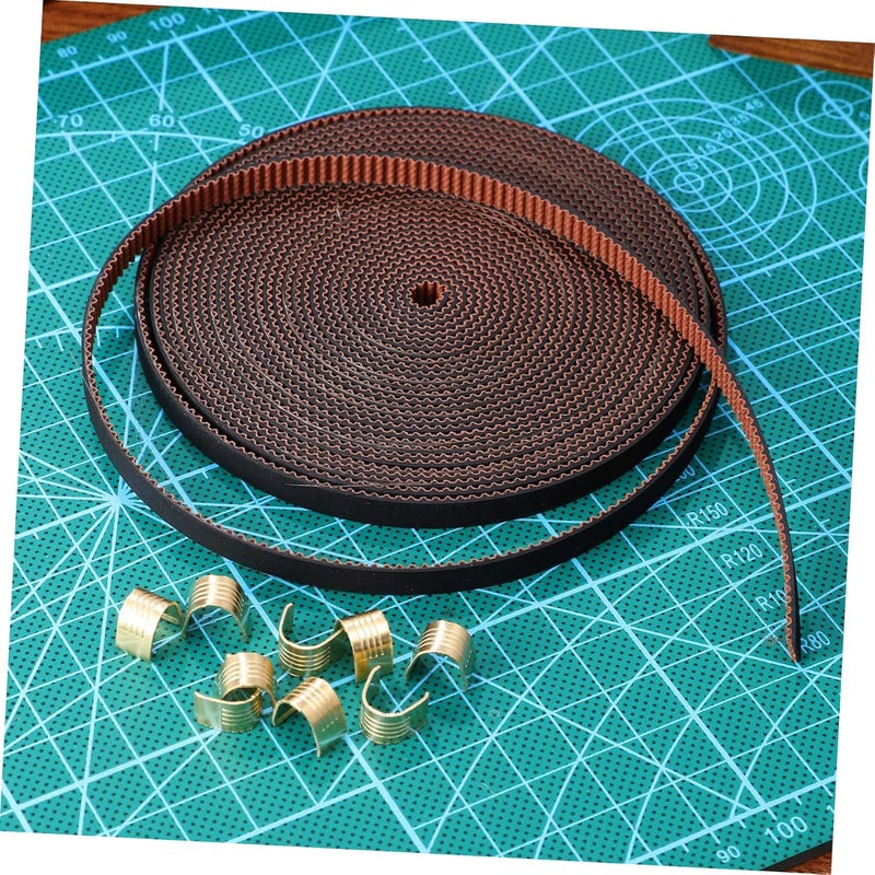 3 مجموعات من إكسسوارات الحزام المطاطي المفتوحة ذات مشبك التوقيت CNC مقاس متوسط 3 قطع - Image 5